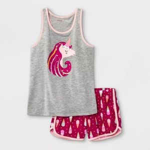 Girls pajama short set